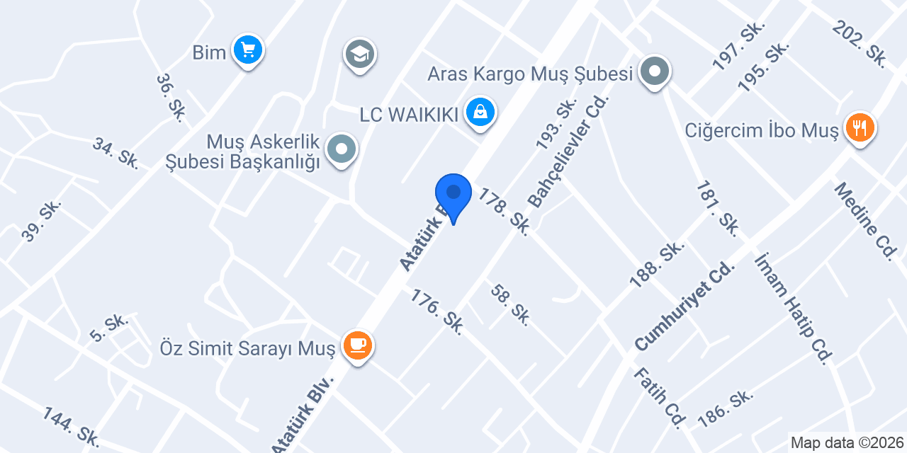 DEVRAN DÖNER MUŞ konumu