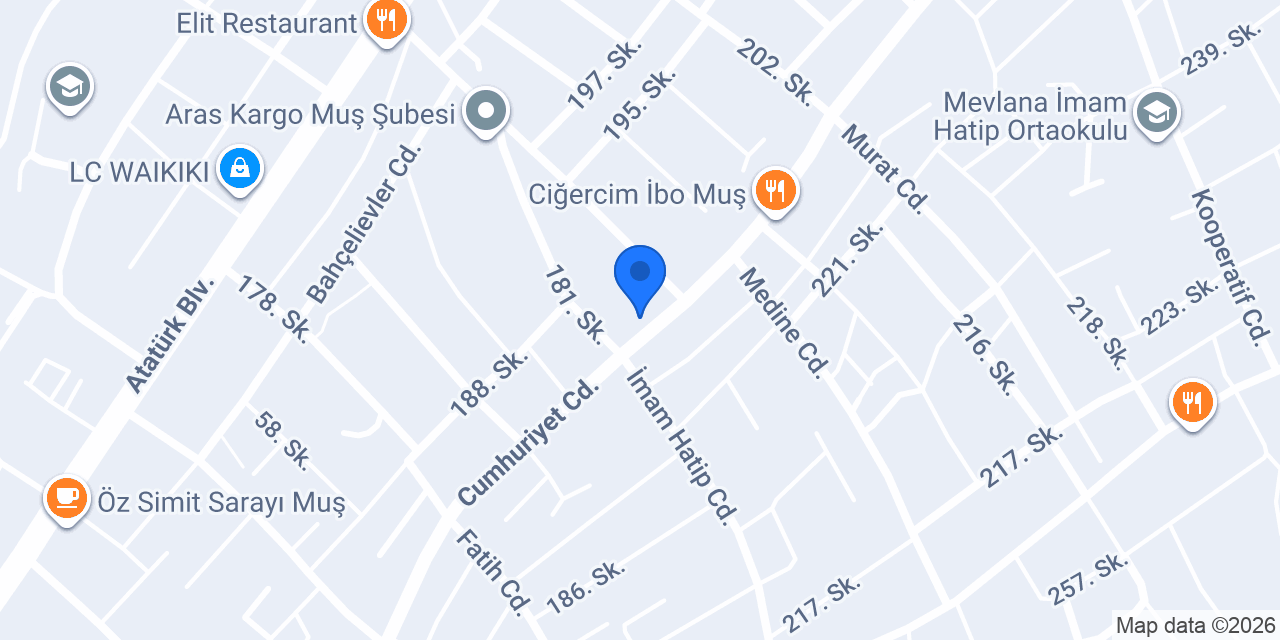 TOKTAŞLAR İNŞAAT LTD ŞTİ konumu