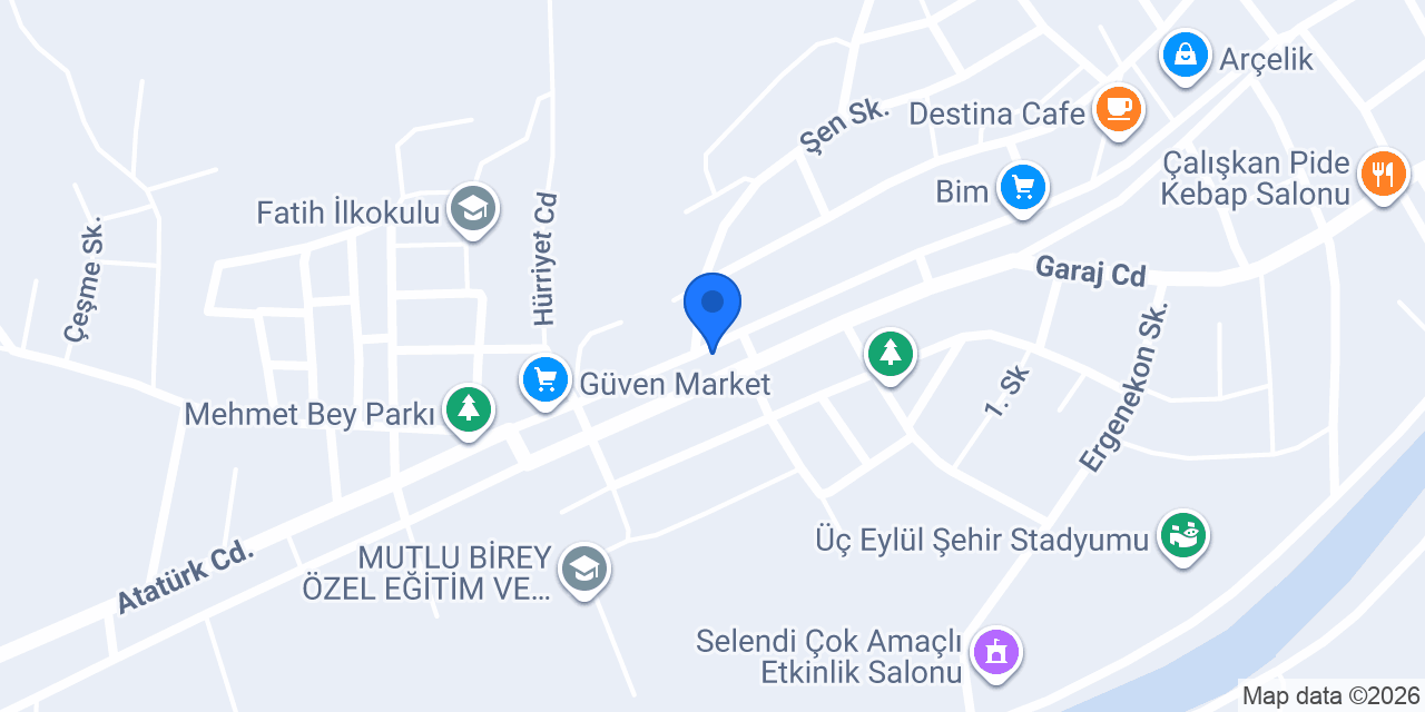 Komagene Etsiz Çiğ Köfte konumu