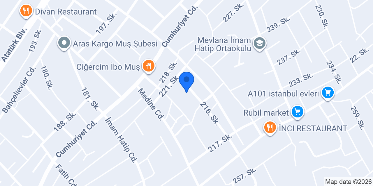 UMUT OTO AKSESUAR konumu