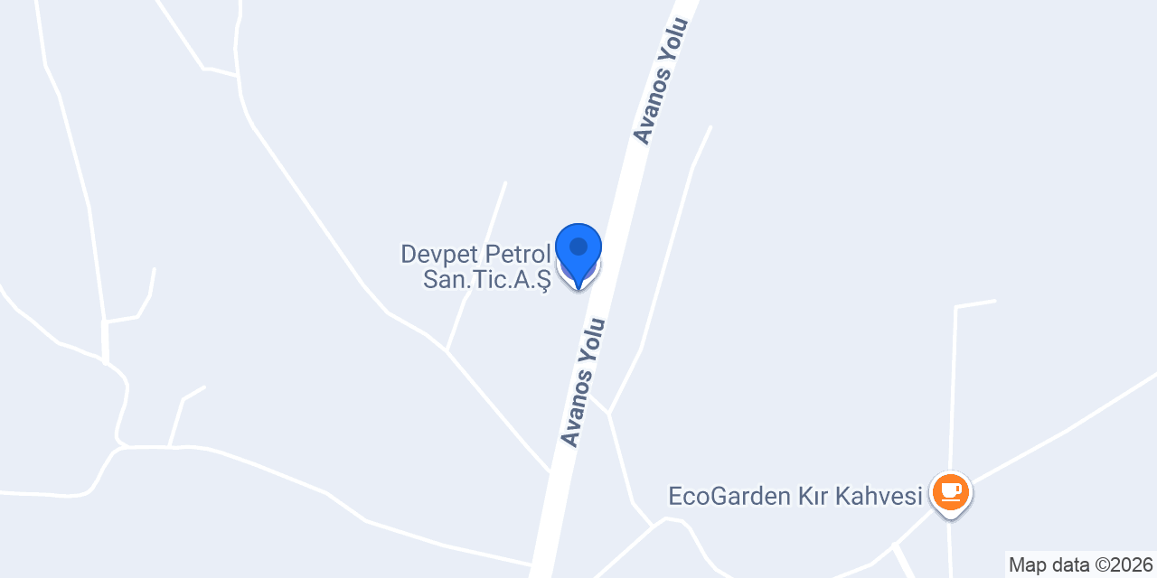 Devpet Petrol San.Tic.A.Ş. konumu