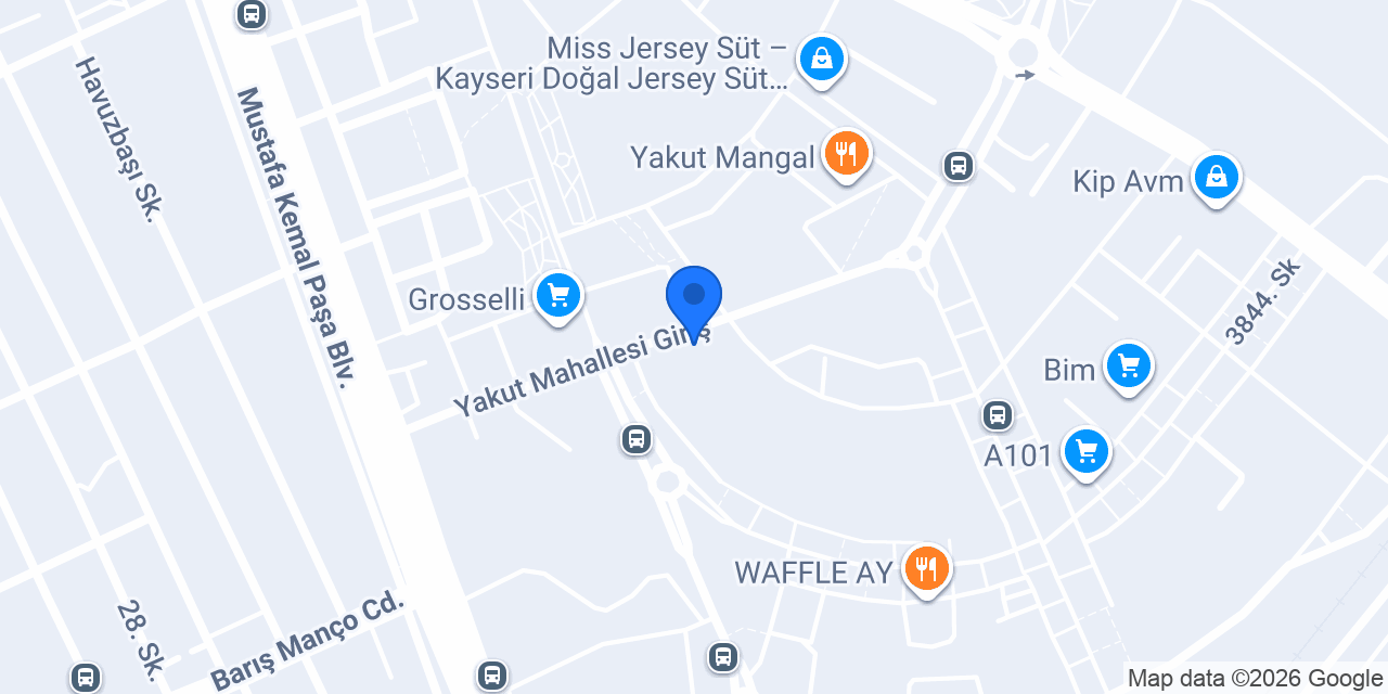 Saray Restaurant Yakut konumu