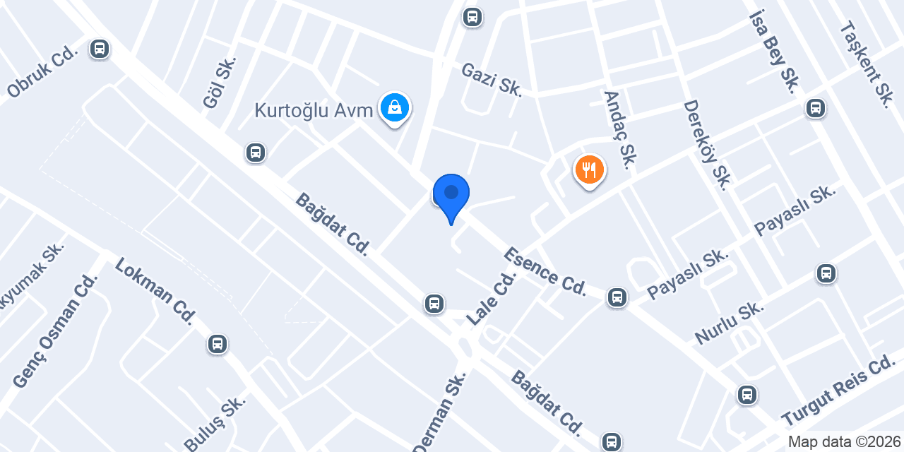 Terzi Orhan Usta konumu