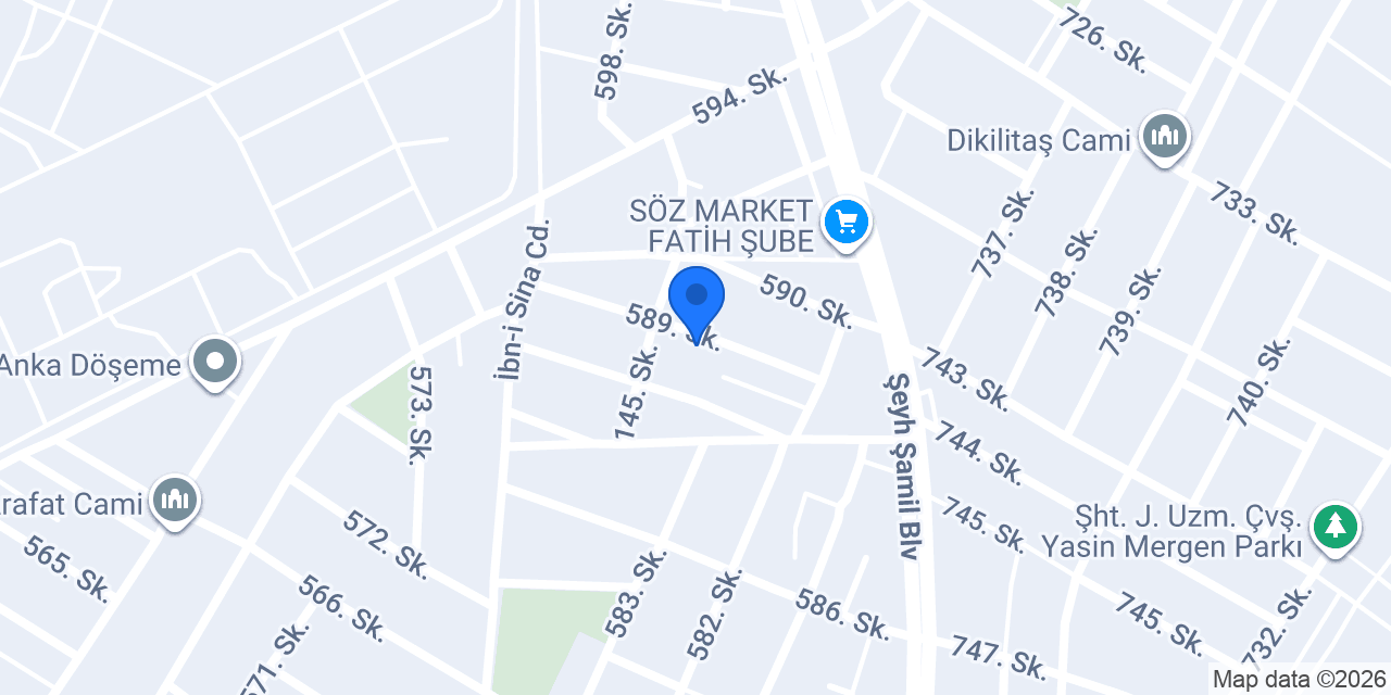 Artel Reklam Ajansı konumu