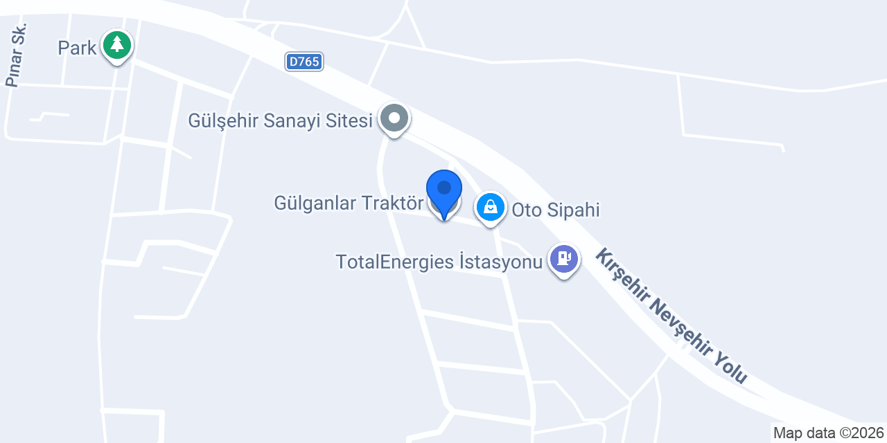 Gülganlar Traktör konumu