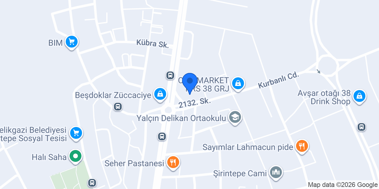 Zümram terzi konumu