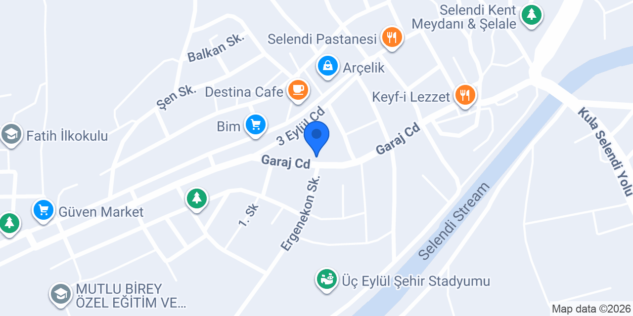 Zübeyde Hanım Anaokulu konumu