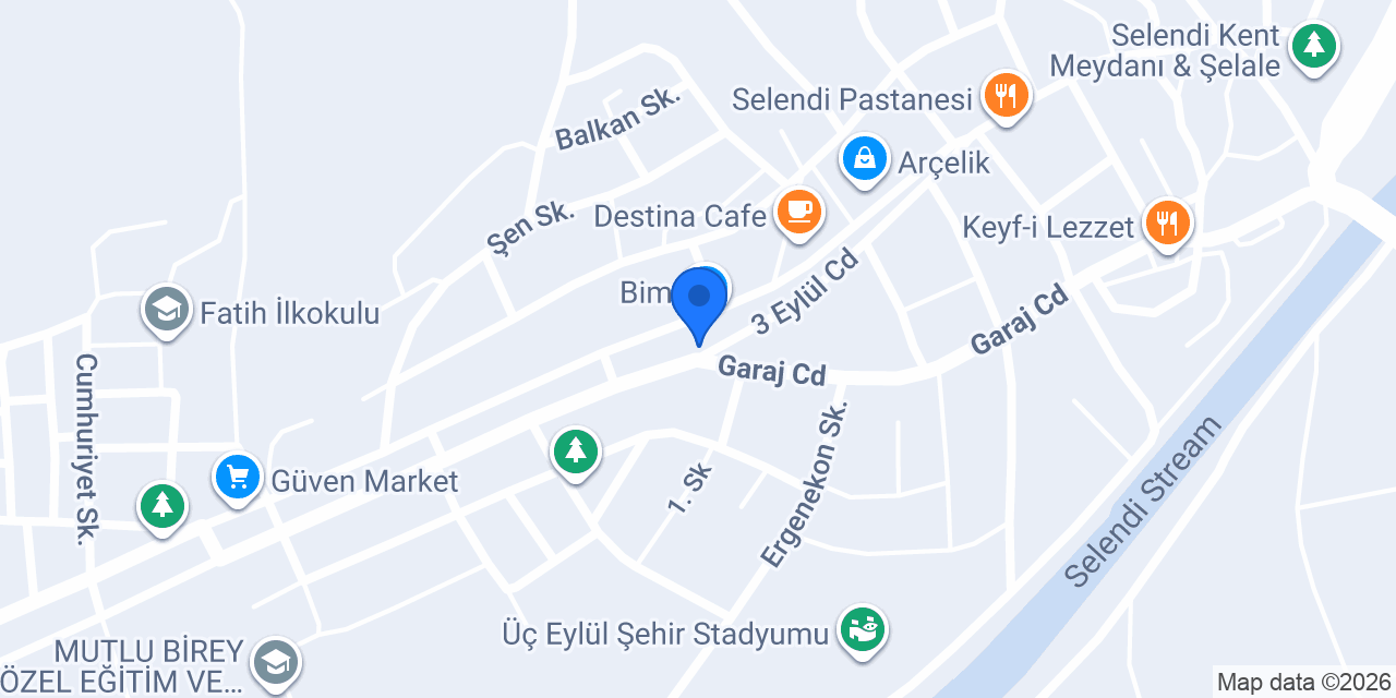 Selendi özlem yem konumu
