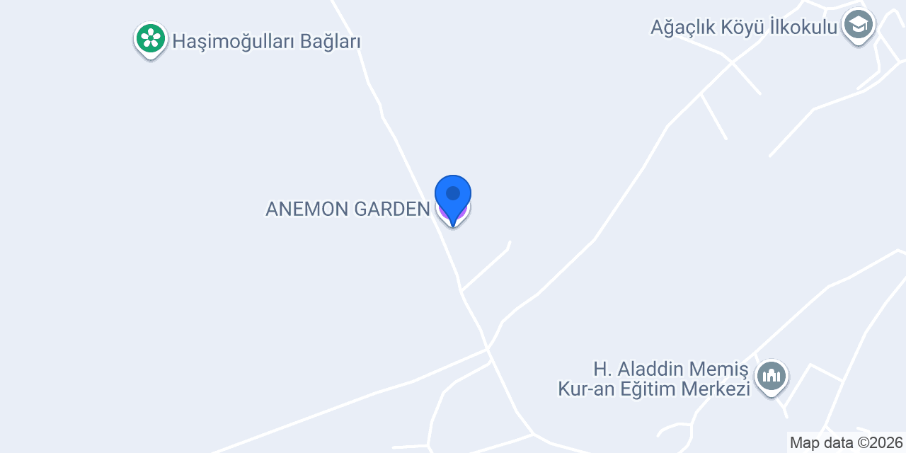 ANEMON GARDEN konumu