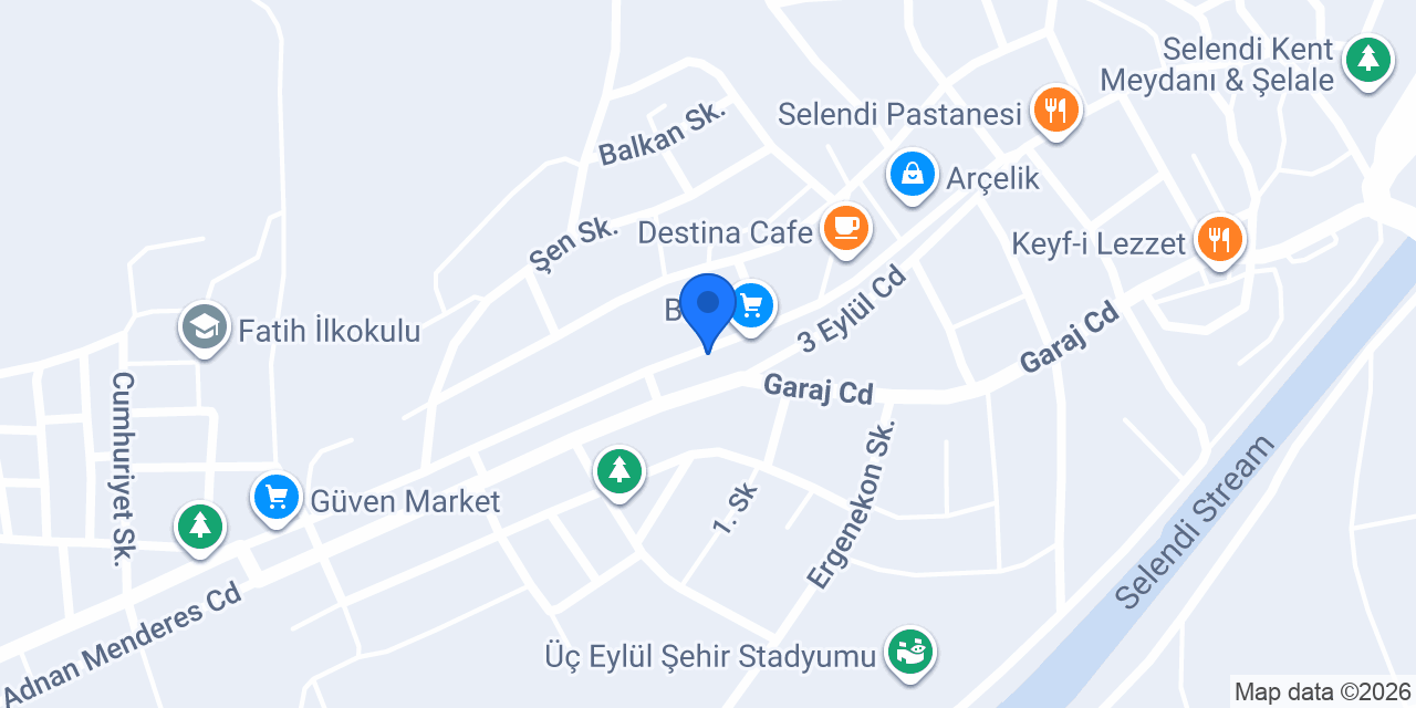 İrem Pastanesi konumu