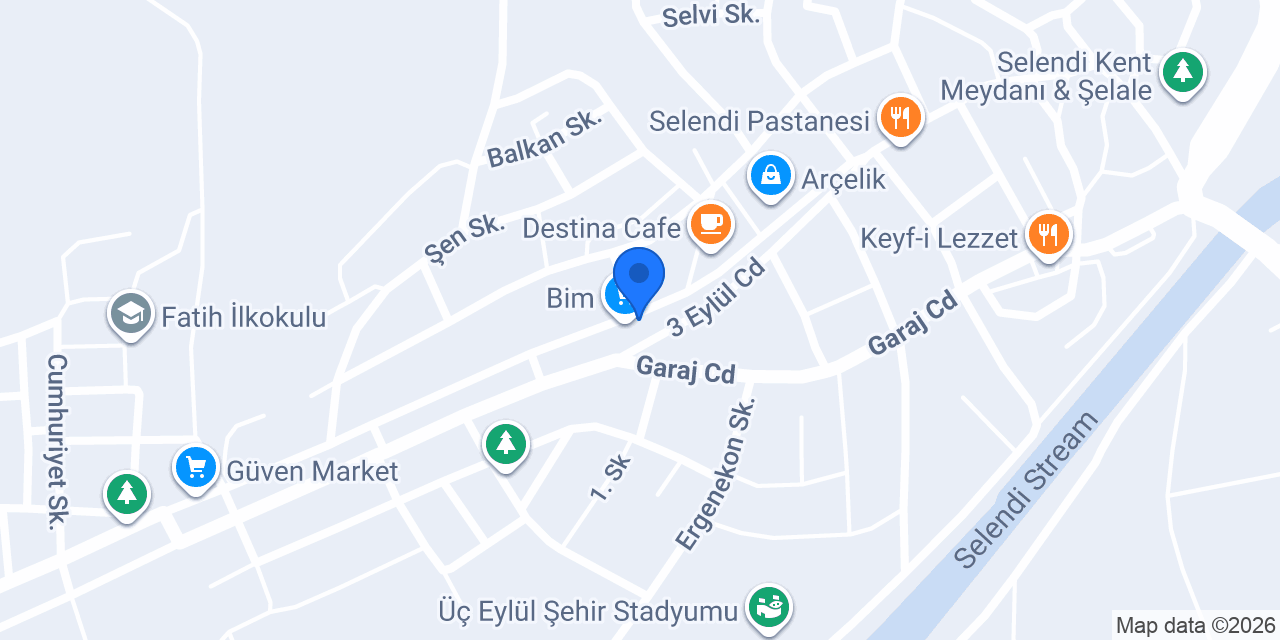 Halkbank Selendi Manisa Şubesi konumu