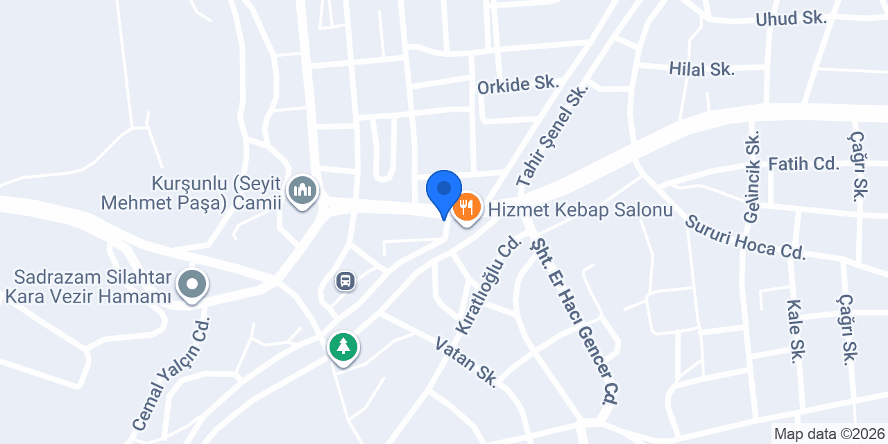 Zeki Restoran konumu
