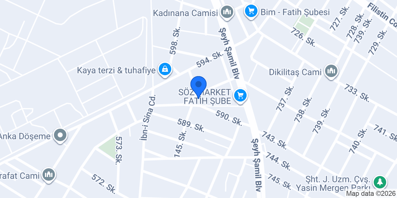 Çöygün Kimya konumu