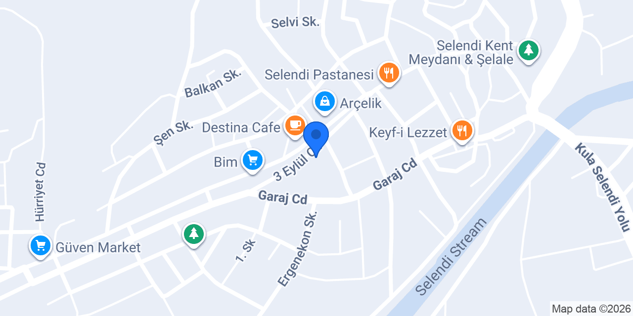 Berkay Yürür Eczanesi konumu