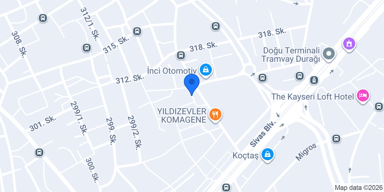 Yıldızevler Taksi konumu