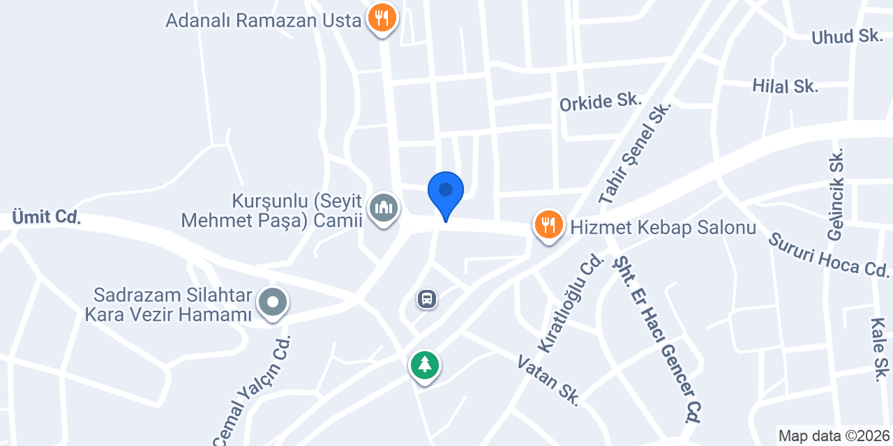 Bereket Döner Kebap Salonu konumu