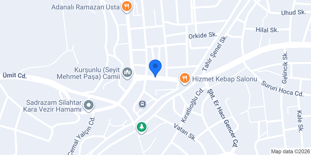 Güven kasap konumu