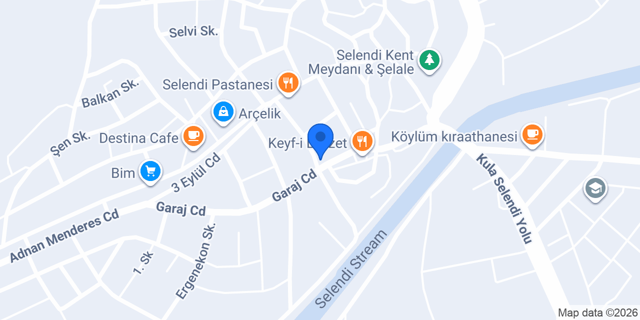 Bilgisayar Hocası Selendi konumu