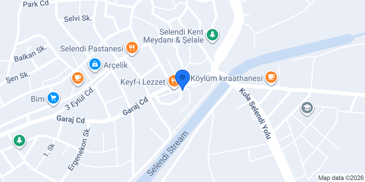 Çağden Pasta Cafe konumu
