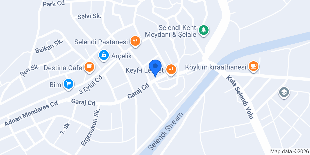 Yılmazoğlu Ticaret konumu