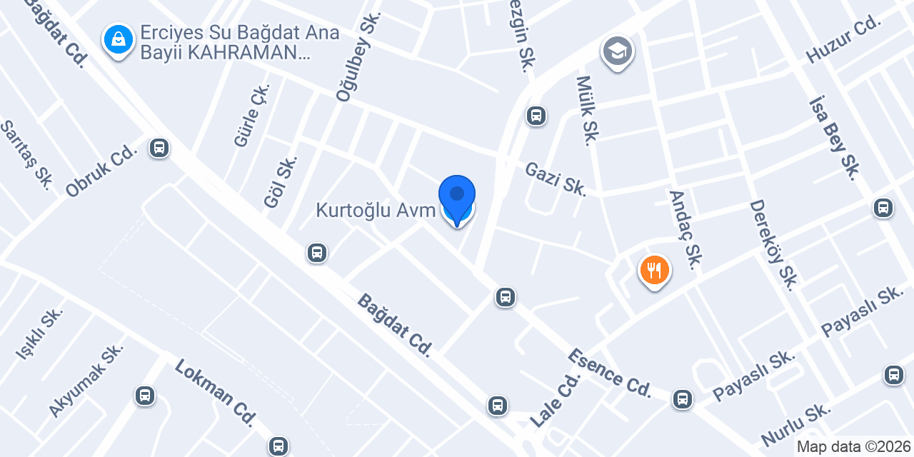 Kurtoğlu Avm konumu