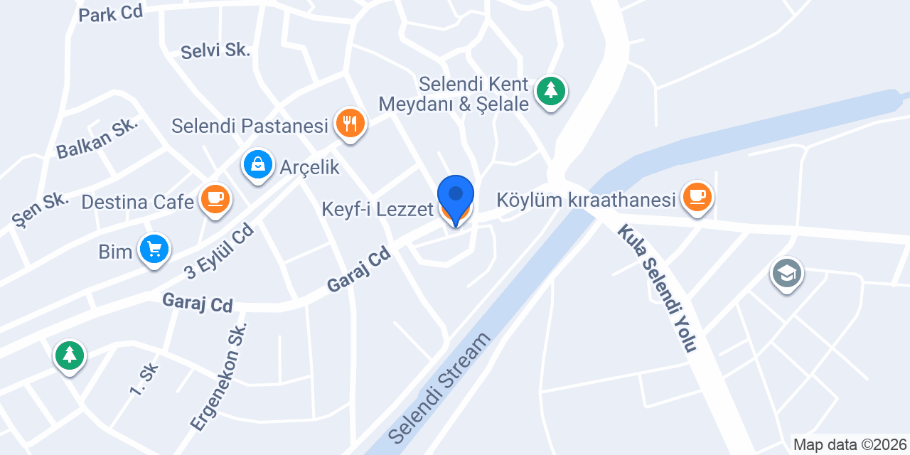 Keyf-i Lezzet konumu