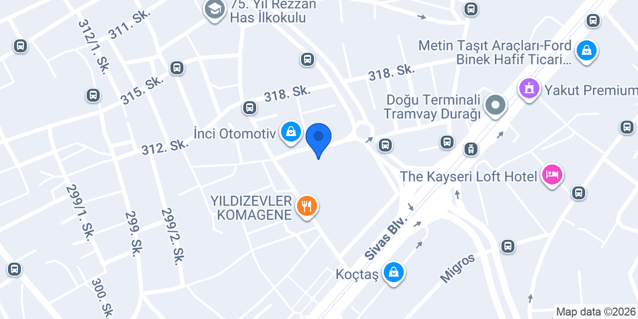 EFRAN AUTO konumu