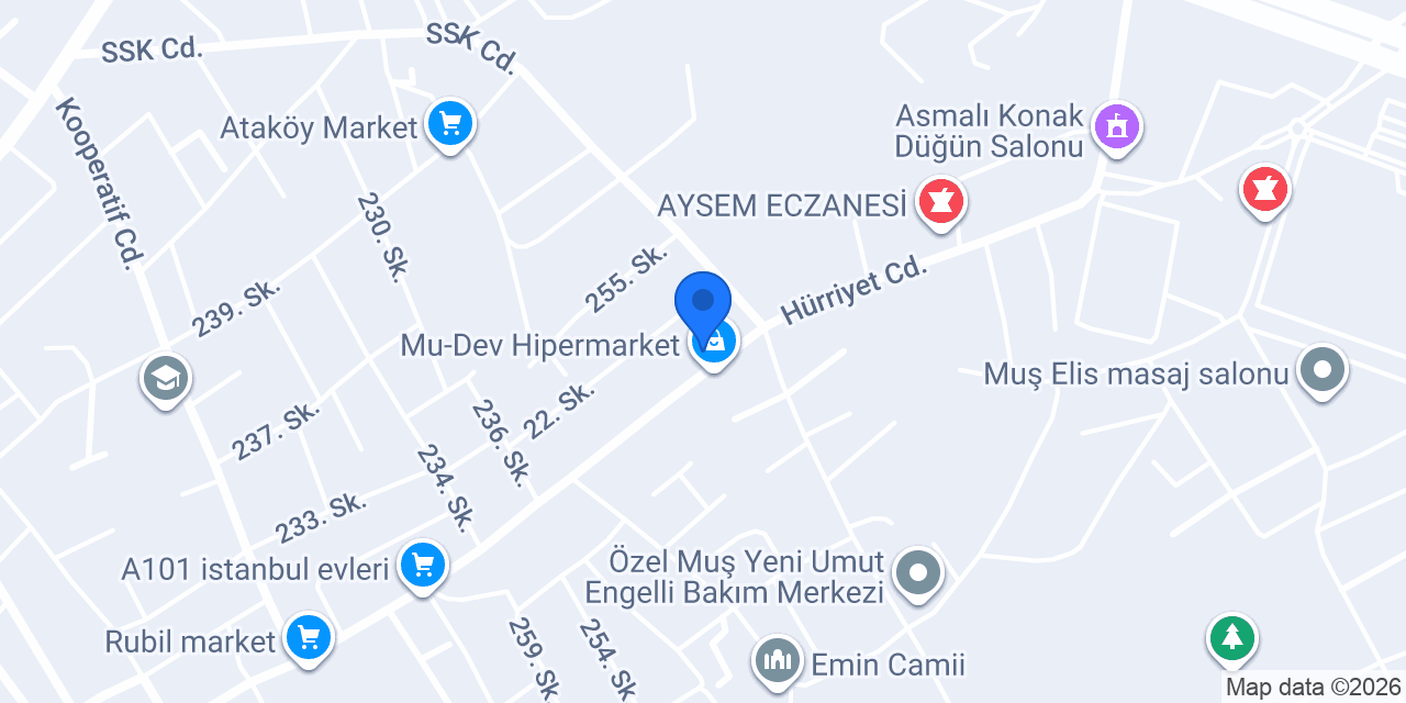 ASMİN TARIM konumu