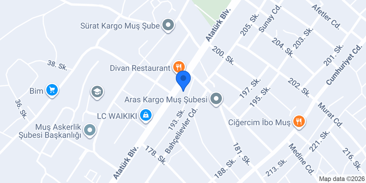 Namdar Dürümcü konumu