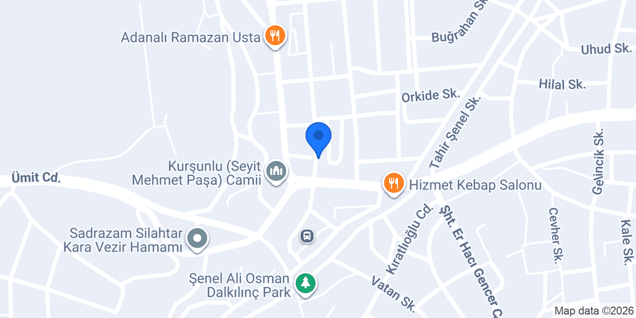 Günışığı kahvaltı ve çay evi konumu