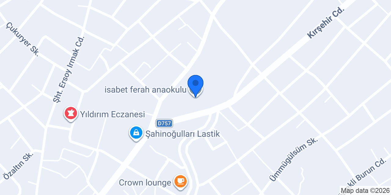isabet ferah anaokulu konumu