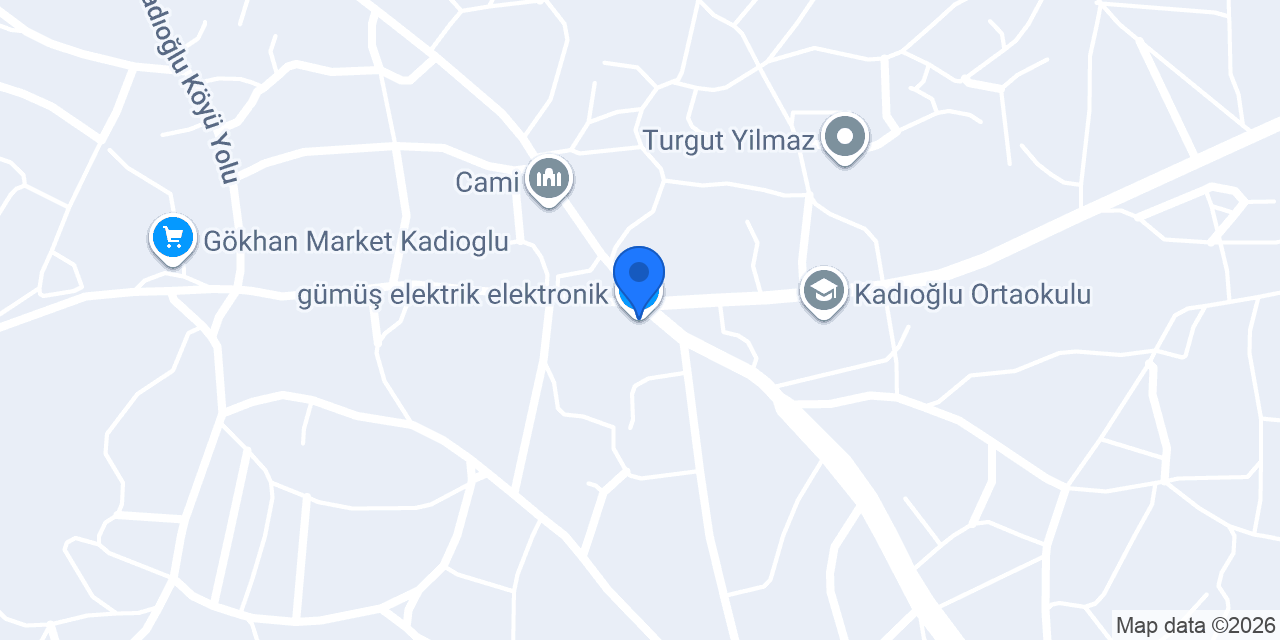 gümüş elektrik elektronik konumu