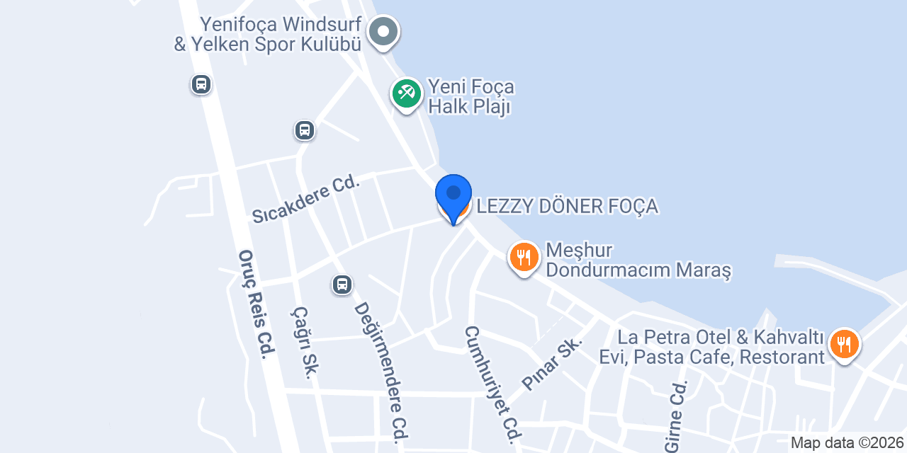 LEZZY DÖNER FOÇA konumu