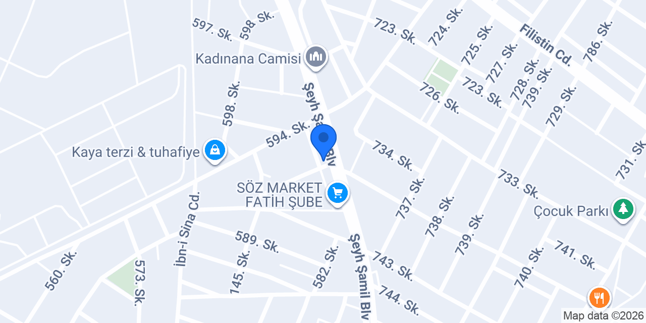 Hilal Erkek Kuaförü konumu