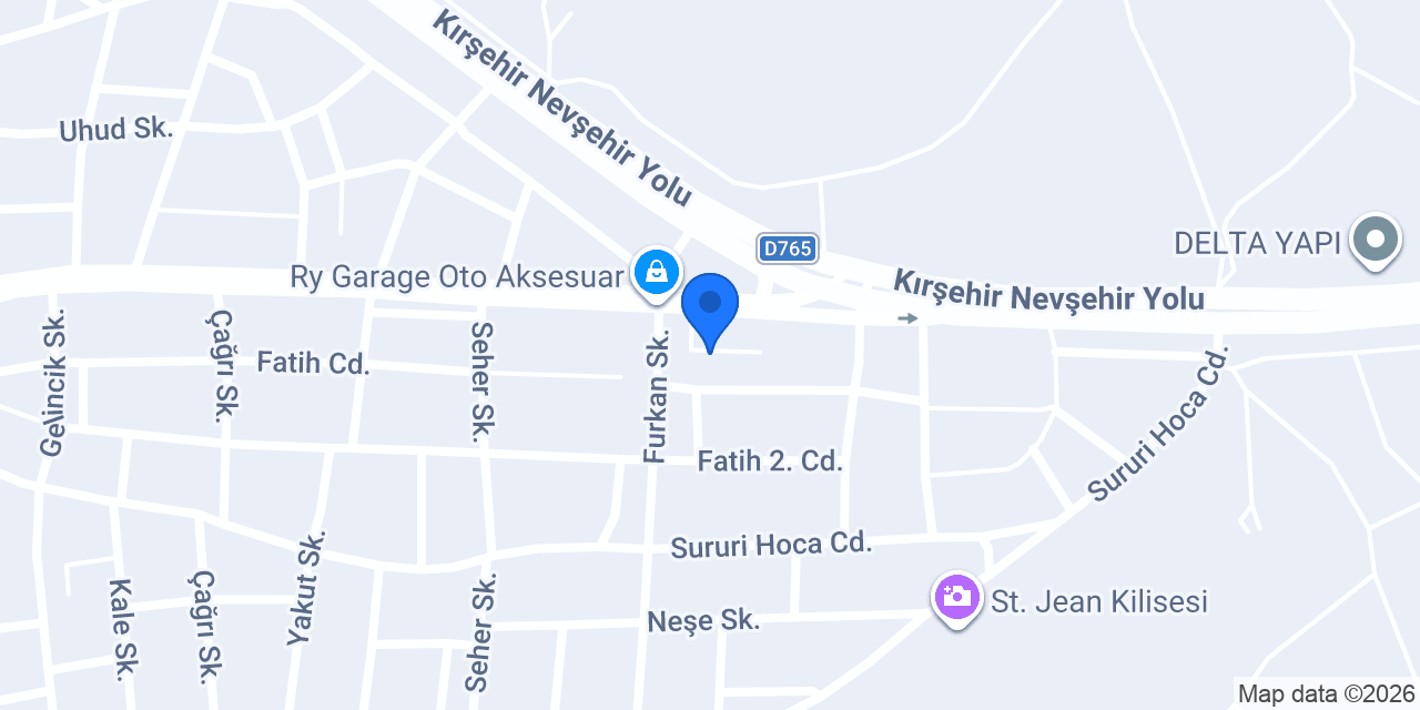 Şua Sitesi/Gülşehir-Nevşehir konumu