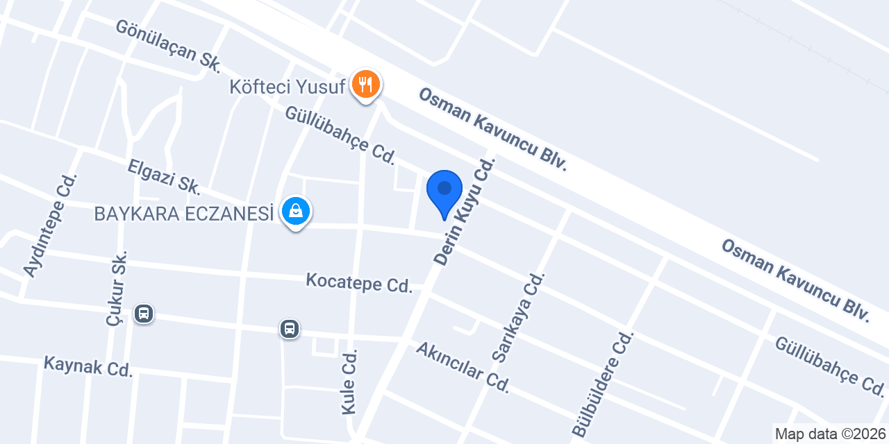 KAYSERİ TEKEL konumu