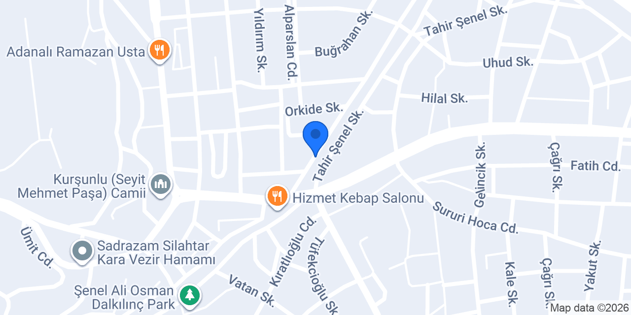 Gülşehir çiğköfte (Bada çiğköfte) konumu