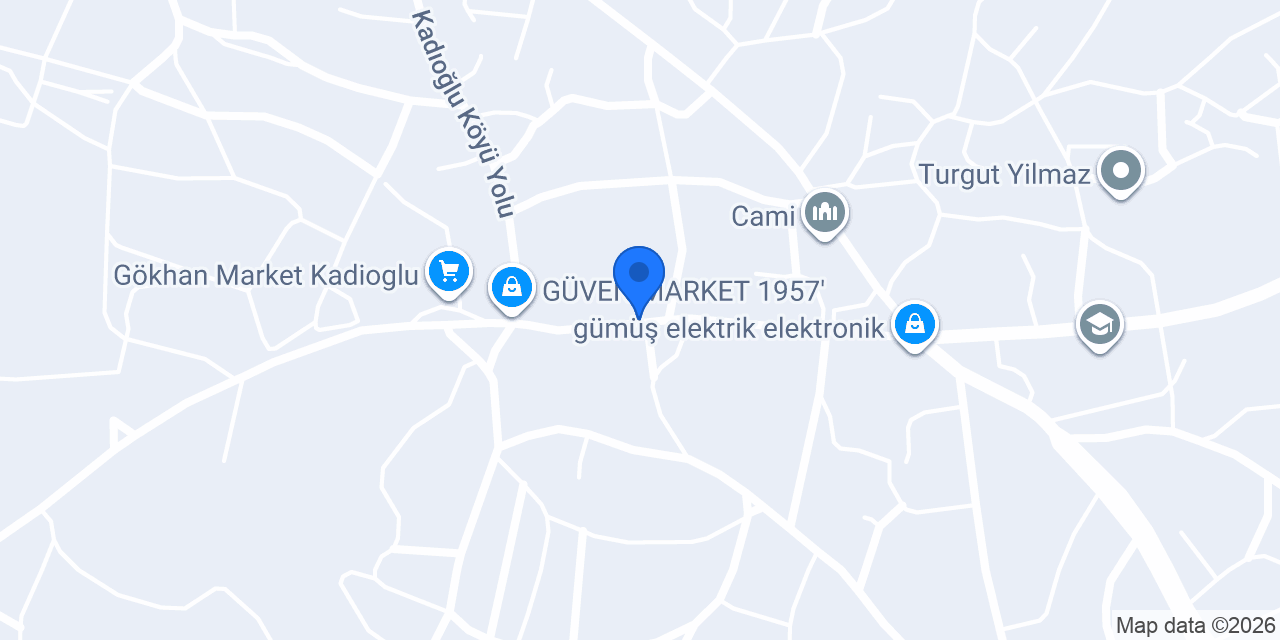 Kadıoğlu Belediyesi konumu