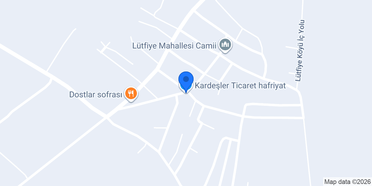 Lütfiye İlköğretim Okulu konumu