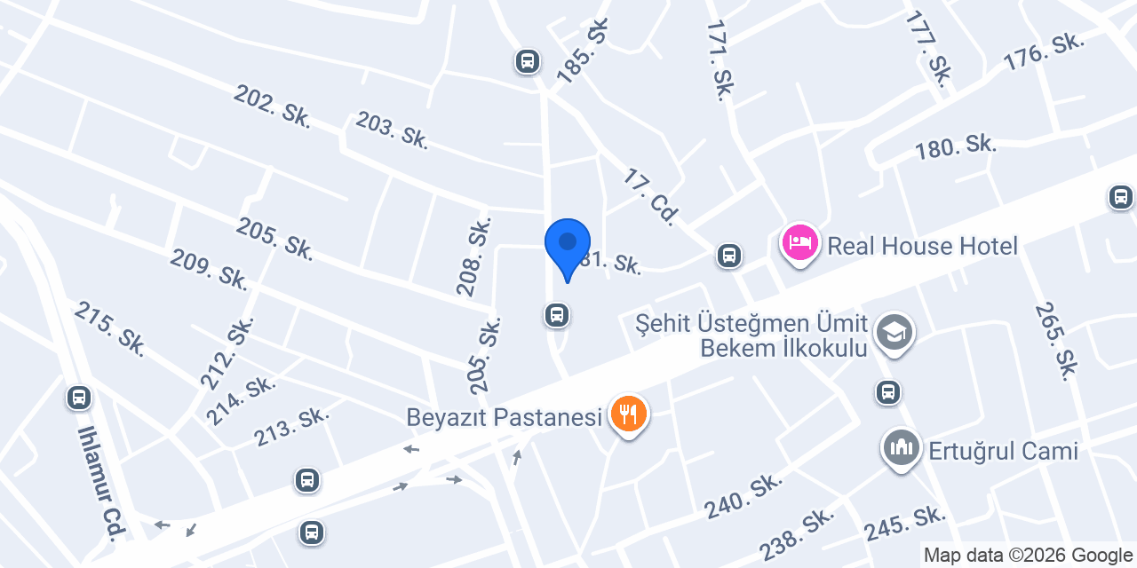 Huzur Ekmek Fabrikası konumu