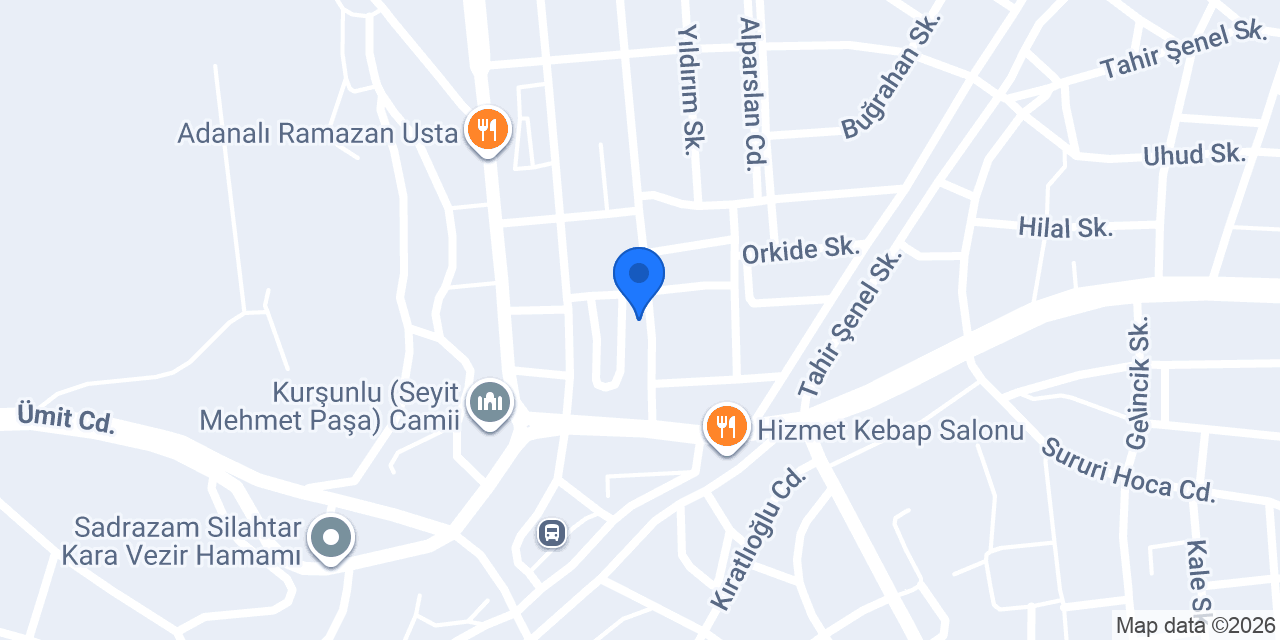 Dudu Moda Evi konumu