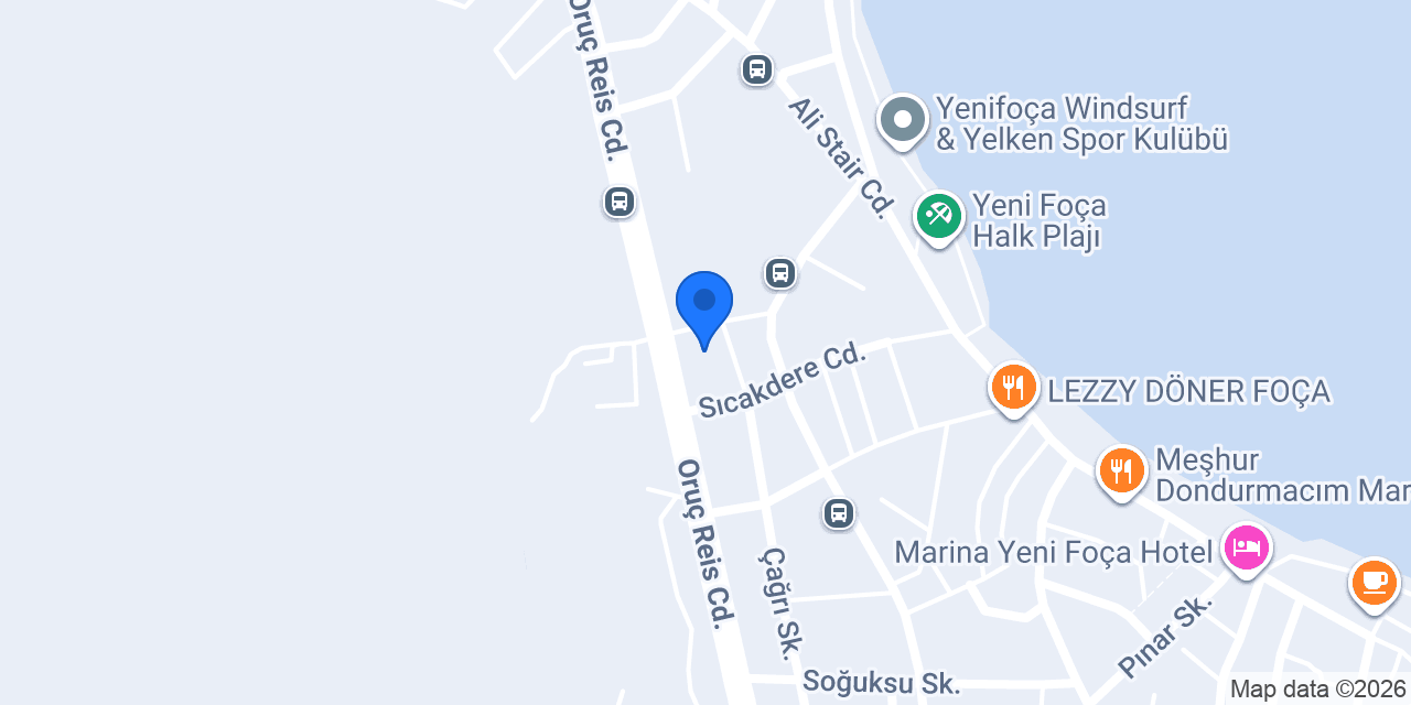Yenifoca Polis Moral Eğitim Merkezi konumu