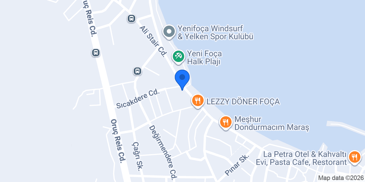 Naz Otel konumu