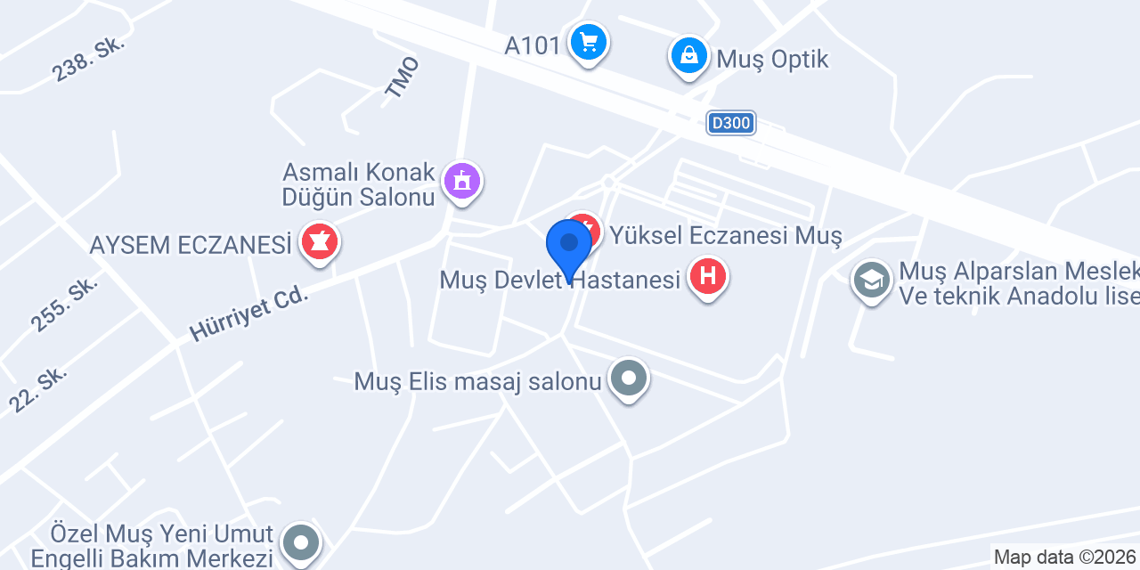 YARÇİN ECZANESİ konumu