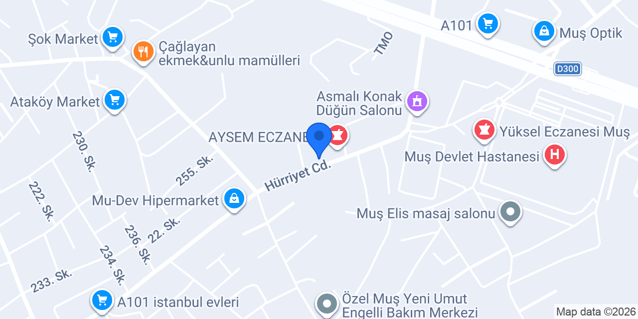 Evin MEDİKAL konumu