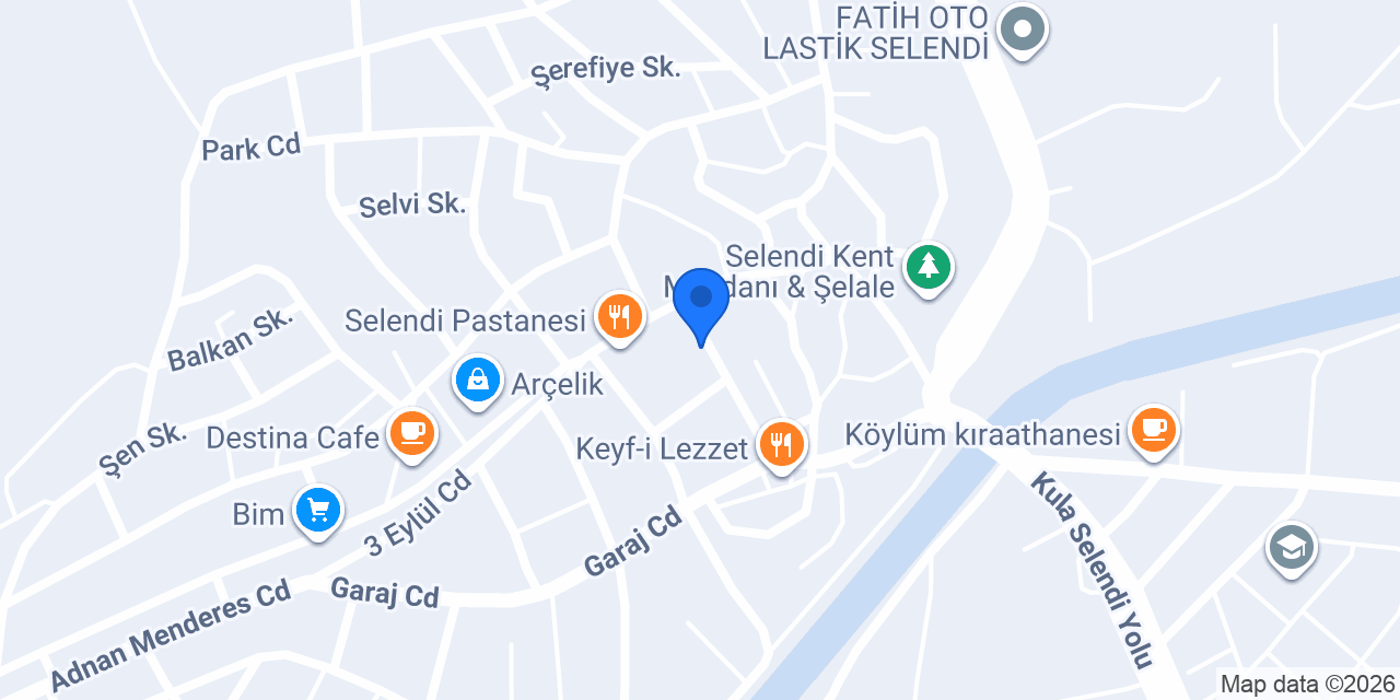 Selendi Et Galerisi konumu
