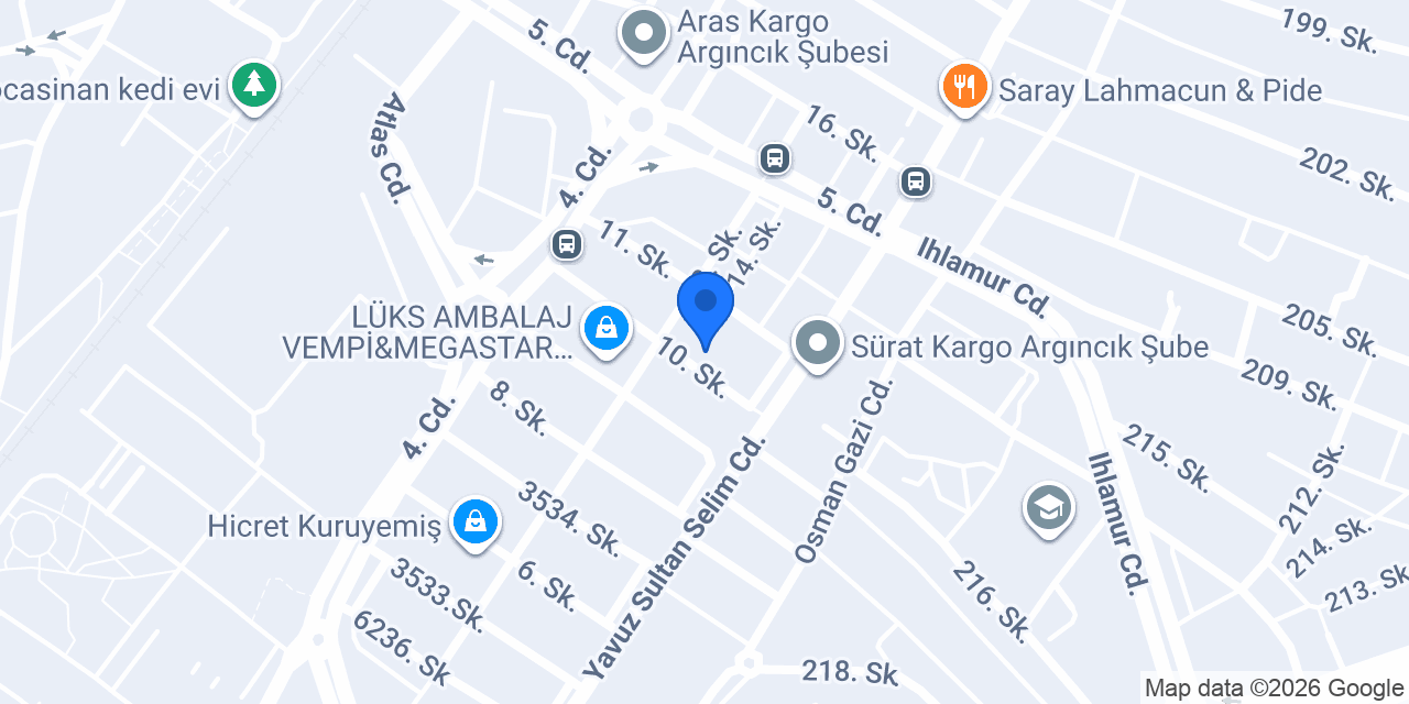 Hilal Gıda konumu