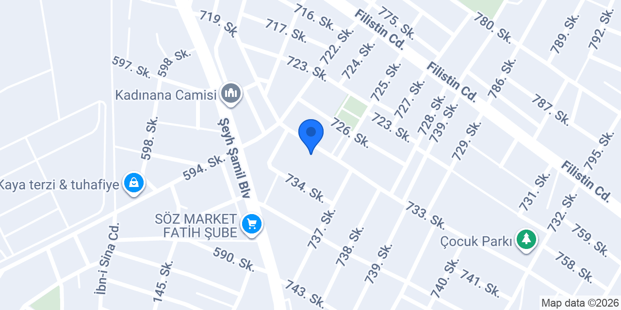 REHA TEST VE DENEY LABORATUVARI konumu