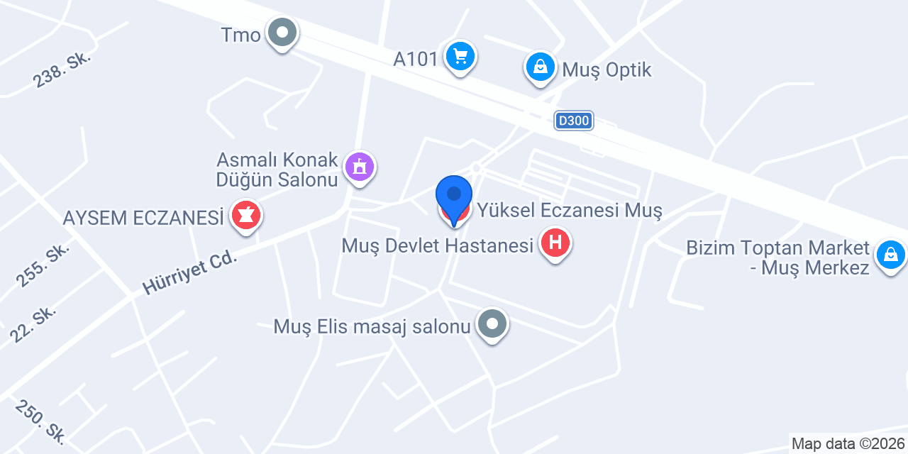 Gültekin Eczanesi konumu