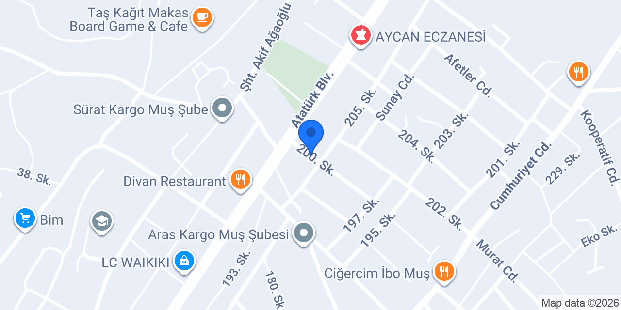 Gece Pilavcısı konumu